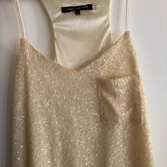 Foreign exchange sequence spaghetti strap! - Picture 1 of 4